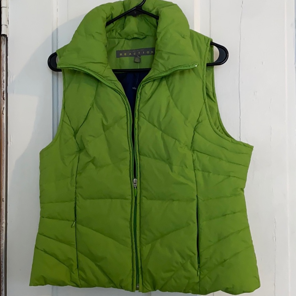 Kennith cole reaction lime green vest